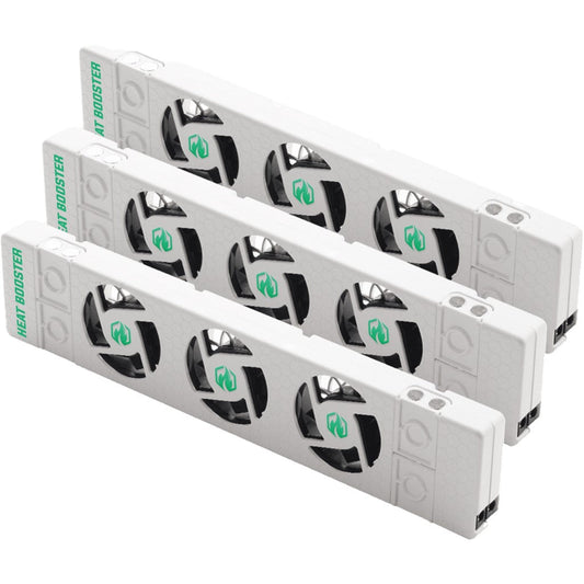 HeatBooster Heizkörperventilator Trio-Set Weiß